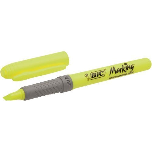 Bic Brite Liner Highlighters Yellow (Pack of 12)