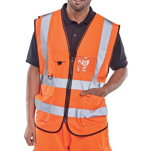 Beeswift Executive High Visibility Waistcoat M