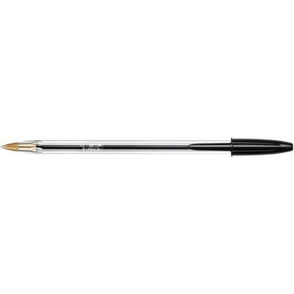 Bic Cristal Ballpoint Pen Medium Black (Pack of 10)