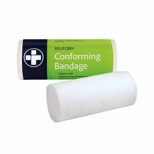 Reliance Medical Reliform Conforming Bandage 75mmx4m (Pack of 10)