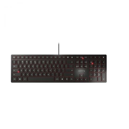 CHERRY KC 6000 Slim Ultra Flat Wired Keyboard Black