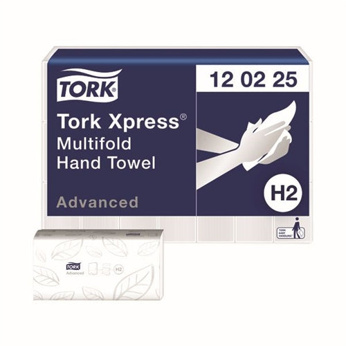 Tork Xpress Multifold Hand Towel H2 White 180 Sheets (Pack of 21)