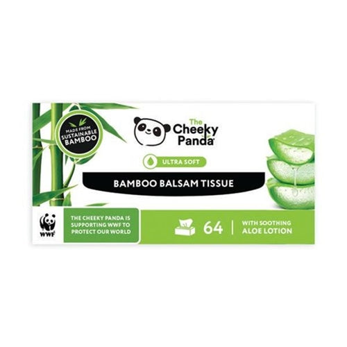 Cheeky Panda Bamboo Balsam Tissues 64 wipes (Pack of 12)