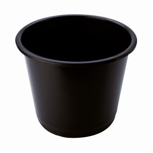 Q-Connect Waste Bin 14 Litre Black