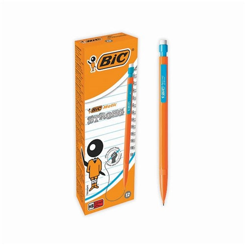 Bic Matic Original Mechanical Pencil Broad 0.9mm (Pack of 12)