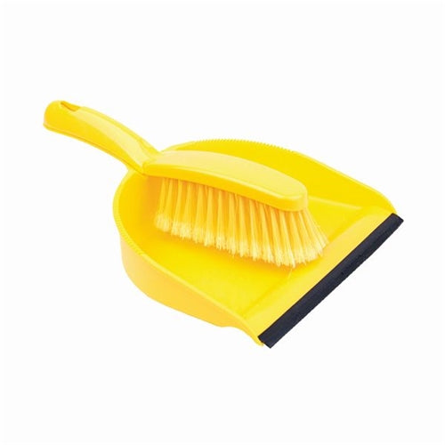 Dustpan and Brush Set Yellow