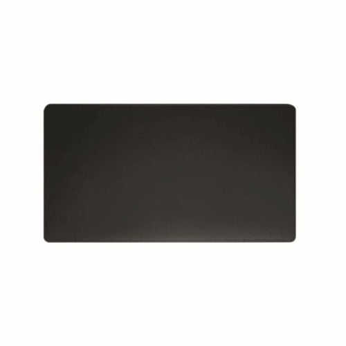 Durable Desk Mat Contoured Edge 650 x 520mm Black