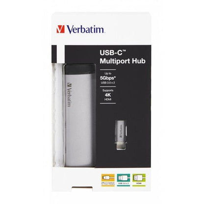 Verbatim USB-C Multiport Hub 3.1 Gen with USB2 x HDMI