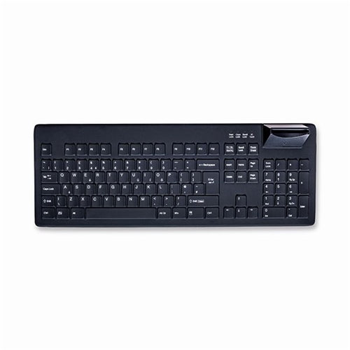 Cherry AKC8200 Hygiene Keyboard with Integrated Smartcard Reader Black