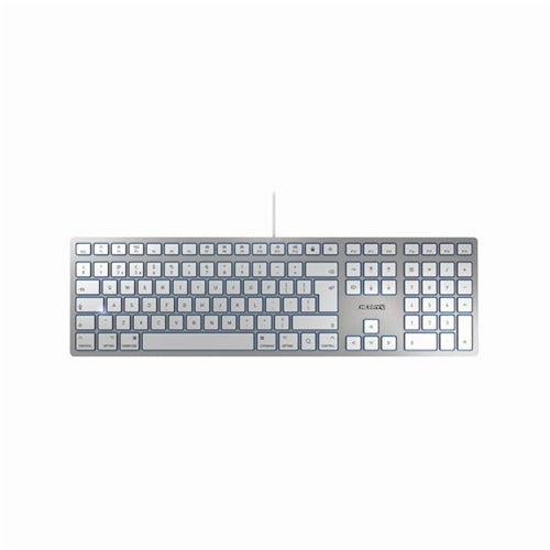 Cherry KC 6000 Slim for Mac Corded keyboard SilverWhite