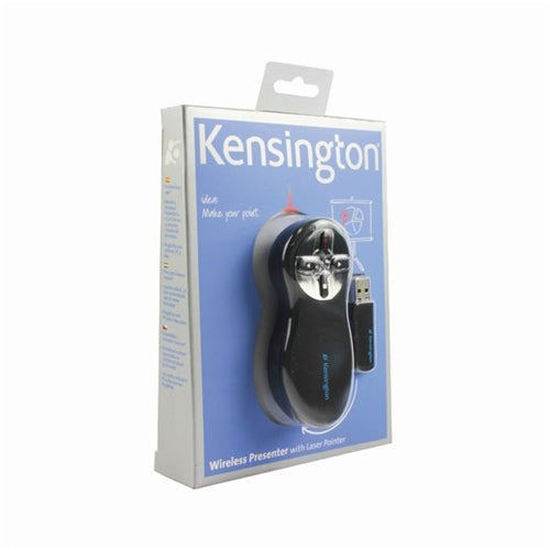 Kensington Wireless Presenter Red Laser BlackChrome