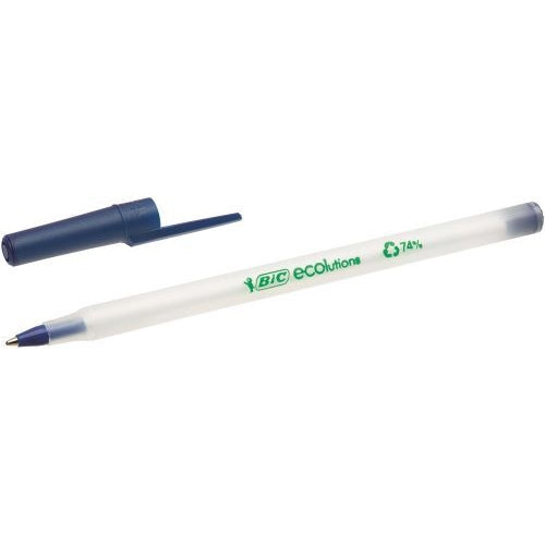 Bic ECOlutions Ballpoint Pen Medium Blue (Pack of 60)