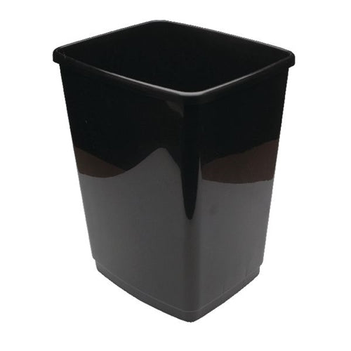 2Work Swing Bin Base Only 30 Litre Plastic Black