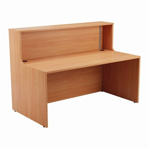 Jemini Reception Unit 1400x800x740mm Beech