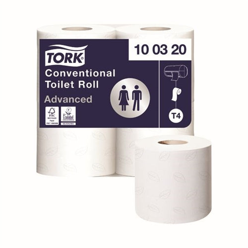 Tork Conventional Toilet Roll 2-Ply 320 Sheets (Pack of 36)