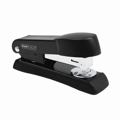 Rapesco Minno Half Strip Stapler Capacity 20 Sheets Black