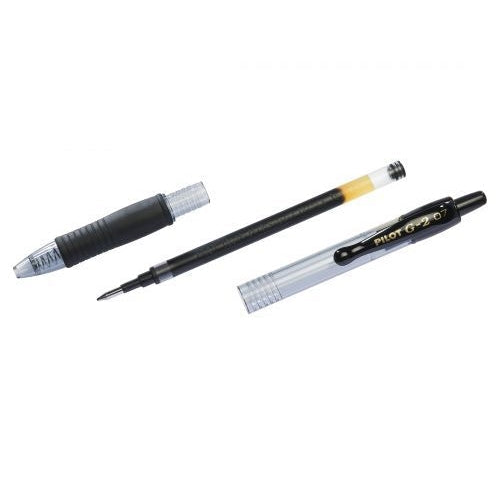 Pilot G207 Gel Ink Retractable Rollerball Pen Black (Pack of 12)