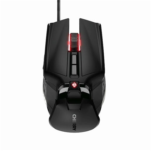 Cherry MC 9620 FPS Wired Gaming Mouse RGB 12000dpi Adjustable Weight Black