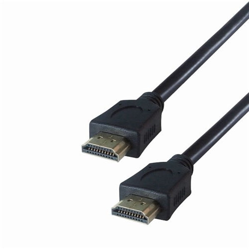 Connekt Gear HDMI V2.0 4K UHD Connector Cable Male to Male Gold Connectors 2m Black