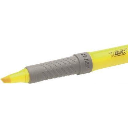 Bic Brite Liner Highlighters Yellow (Pack of 12)