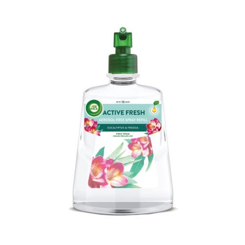 Air Wick Active Fresh Aerosol-Free Spray Refill Eucalyptus and Freesia 228ml