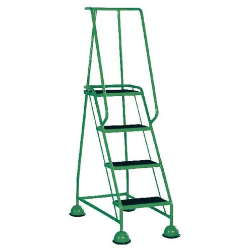 Green 4 Tread Step Ladder (Load capacity 125kg)