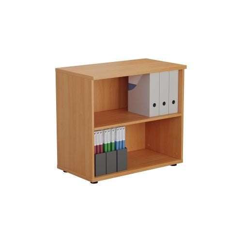 Jemini Wooden Bookcase 800x450x730mm Beech