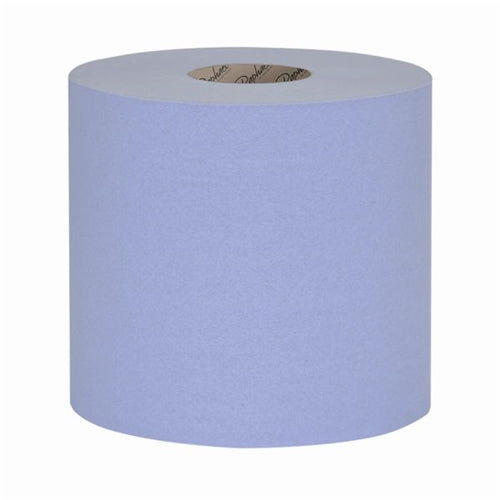 Raphael 1Ply Blue Roll Towel 250m x 200mm (Pack of 6)