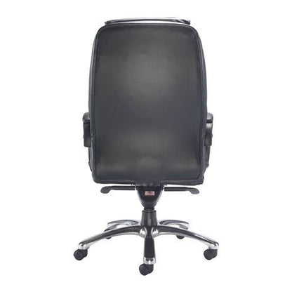 Avior Tuscany High Back Executive Chair 690x780x1140-1220mm Leather Black