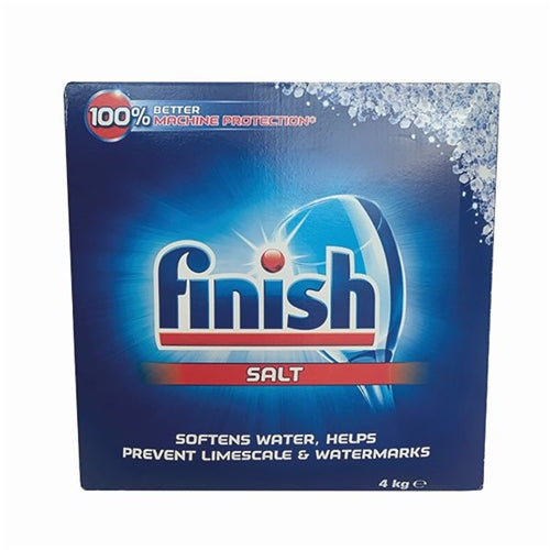 Finish Dishwasher Salt Box 4kg (Pack of 4)