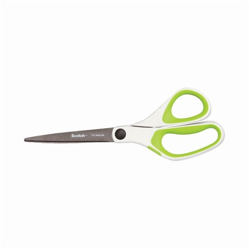 Scotch Titanium Scissors 200mm Green with Comfort Grip