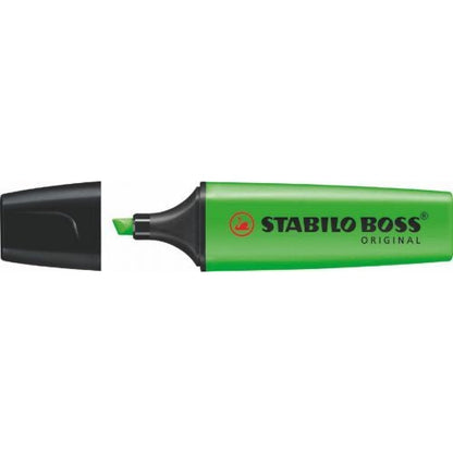 Stabilo Boss Original Highlighter Green (Pack of 10)