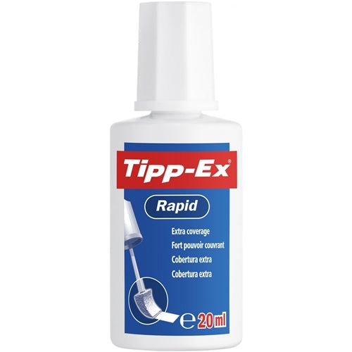 Tipp-Ex Rapid Correction Fluid Value (Pack of 20)