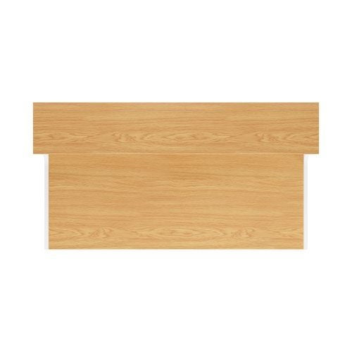 Jemini Reception Unit 1400x800x740mm Nova Oak/White