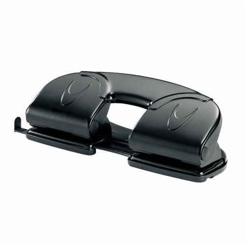 Rexel V412 4 Hole Punch 12 Sheet Black