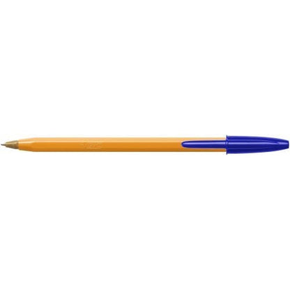 Bic Orange Fine Ballpoint Pen Blue (Pack of 20)