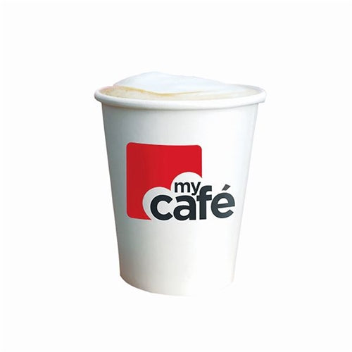 MyCafe 8oz Single Wall Hot Cups (Pack of 50)