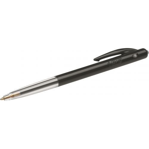 Bic M10 Clic Ballpoint Pen Medium Black (Pack of 50)