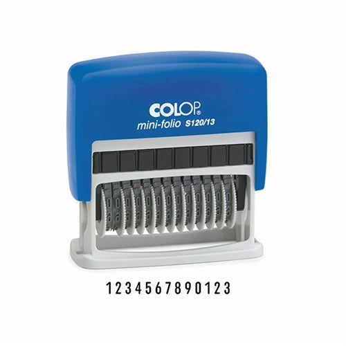 Colop S12013 Wheel Numberer 4mm Self Inking Stamp