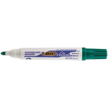 Bic Velleda 1701 Drywipe Marker Green (Pack of 12)