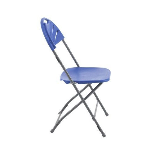 Titan Folding Chair 445x460x870mm Blue