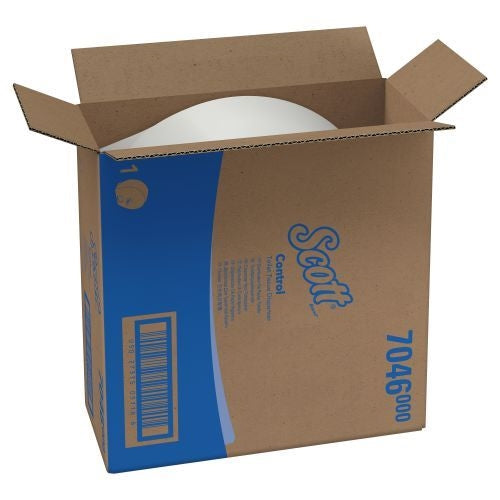 Scott Control Toilet Tissue Dispenser White (For use with 8569 Scott Control Toilet Tissue)