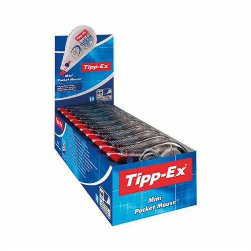 Tipp-Ex Mini Pocket Mouse Correction Roller (Pack of 10)