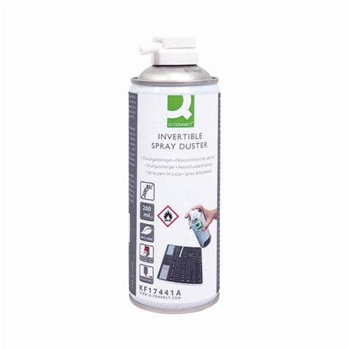 Q-Connect HFC Free Air Duster 200ml Invertible