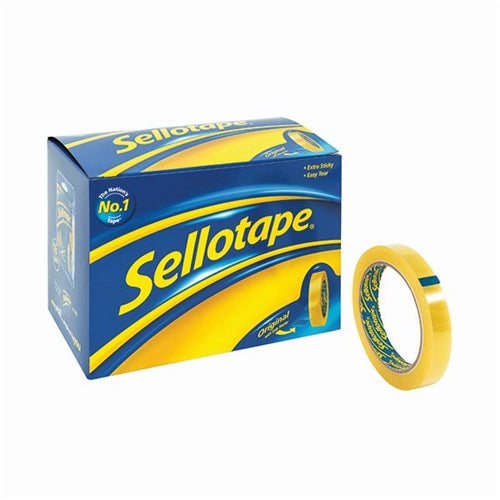 Sellotape Original Golden Tape 18mmx66m (Pack of 16)