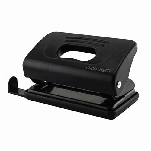 Q-Connect Light Duty Hole Punch 10 Sheet Black