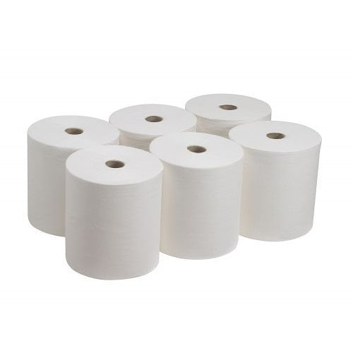 Kleenex 2-Ply Ultra Hand Towel Roll 130m White (Pack of 6)