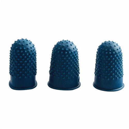 Q-Connect Thimblettes Size 1 Blue (Pack of 12)