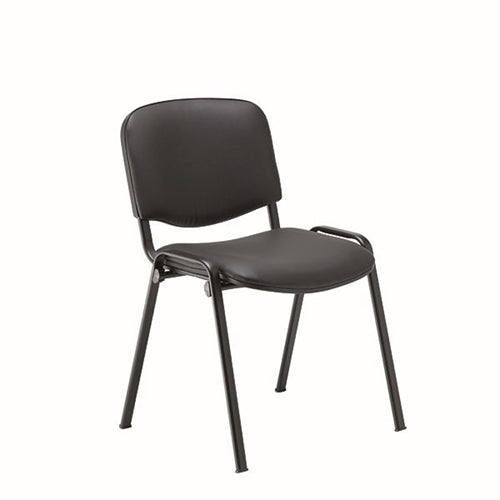 Jemini Ultra Multipurpose Stacking Chair Polyurethane Black