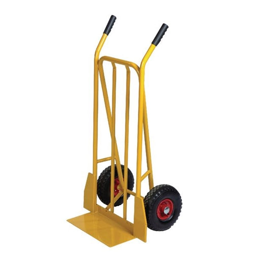 Yellow General Purpose Sack Truck Fixed Footplate